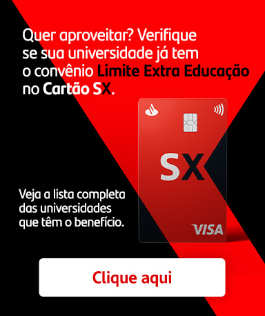 Cartão de crédito Santander Free (SX): entenda como funciona